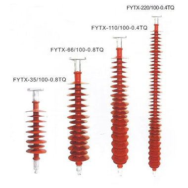FYTX棒形悬式复合防风偏绝缘子
