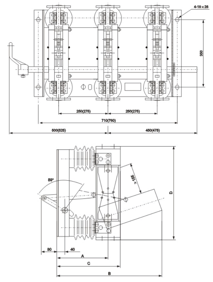 GN22-12（C）型隔离开关 